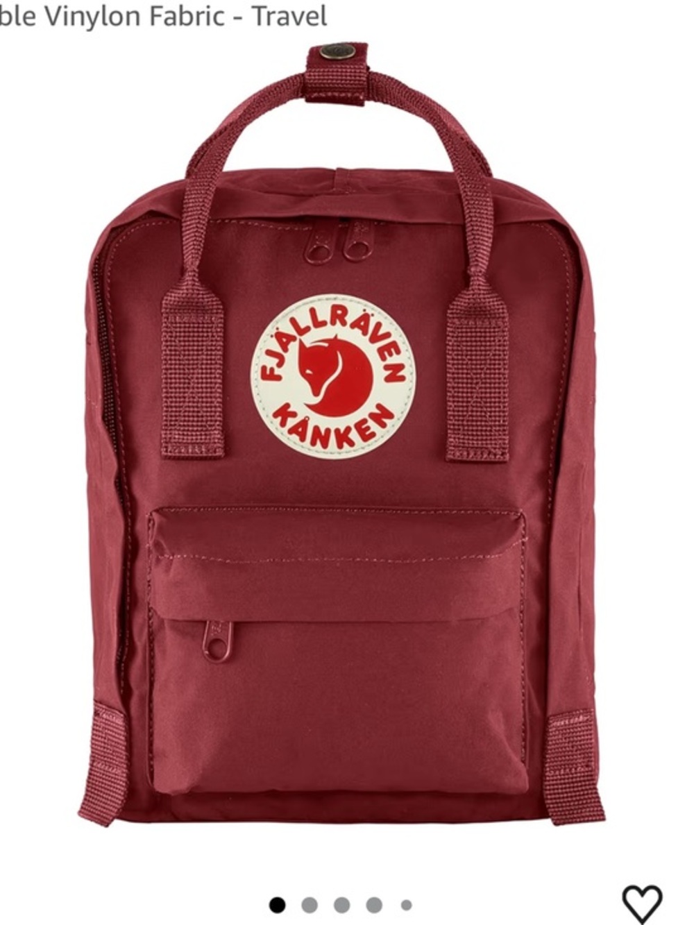 Kånken Mini Backpack - Red